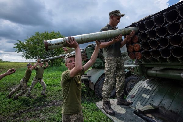 Photo: Ukrainian soldiers in the eastern Ukraine's Donbas frontline battling Russian-backed rebel. Russia President Vladimir Putin declares a special military operation in Ukraine's Donbas region in the early hours of morning February 24, 2022, urging Ukrainian soldiers to lay down their arms and go home. Ukraine President Volodymyr Zelenskyy on Thursday cut diplomatic ties with Russia and compares Moscow's invasion with what the Nazi German did in the Second World War. Credit: EyePress News via Reuters