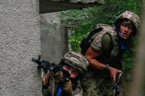 Photo: In these photos, members of the Ukrainian Military Forces are deployed in the border area amid the conflict with Russia on August 12, 2024. More than 76,000 people have been evacuated from the border areas with Ukraine in Russia's Kursk region, the local Emergencies Ministry reported, following Ukraine's incursion into the region this week. Russia is waging intense fighting against thousands of Ukrainian troops, following Ukraine's largest attack on Russian territory since the start of the war in 2022. Credit: Handout / Latin America News Agency via Reuters Connect.