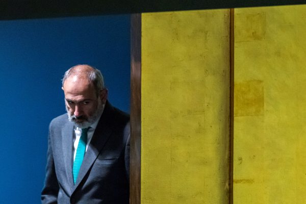 Photo: Prime Minister of Armenia Nikol Pashinyan arrives to address the 79th United Nations General Assembly at U.N. headquarters in New York, U.S., September 26, 2024. Credit: REUTERS/Eduardo Munoz.