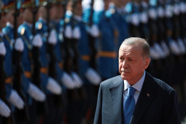 Photo: Turkey's President Tayyip Erdogan attends the welcoming ceremony during a visit to Belgrade, Serbia September 7, 2022. Credit: REUTERS/Marko Djurica