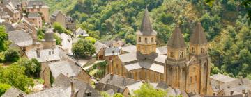 Conques şehrindeki oteller