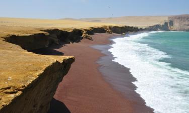 Hoteller med parkering i Paracas