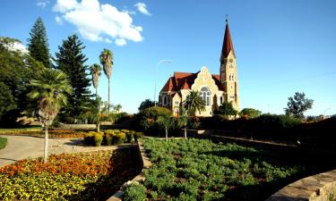 Windhoek şehrindeki oteller