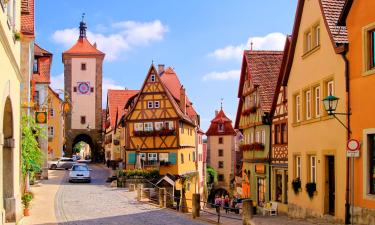 Hotellit kohteessa Rothenburg ob der Tauber