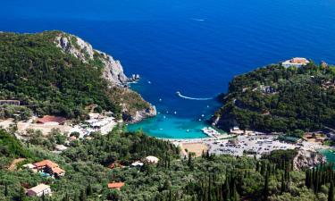 Appartementen in Paleokastritsa