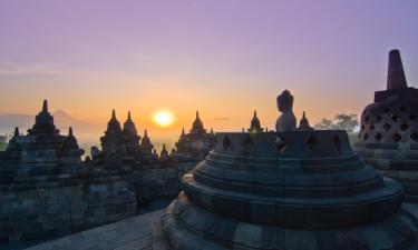 Cottages in Borobudur