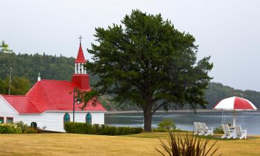 Hotely s bazénem v destinaci Tadoussac