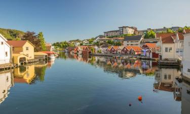 Casas rústicas em Flekkefjord