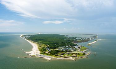 Hotel Ramah Hewan Peliharaan di Dauphin Island