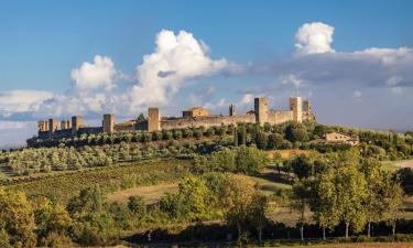 Hoteles en Monteriggioni