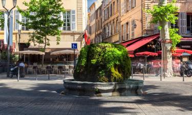 Hotell i Aix-en-Provence Historic Centre