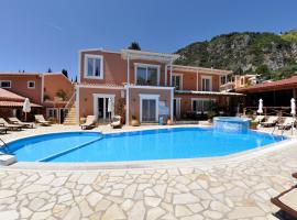 Angels Pool Studios and Apartments, hotel en Paleokastritsa