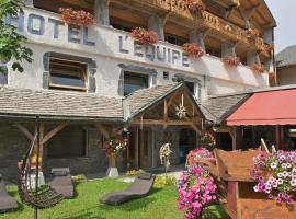 Hotel L'Equipe, hotel v mestu Morzine