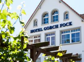 Hotel Gorch Fock、ティメンドルファー・シュトラントのホテル