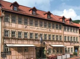 Hotel Zum Kanzler, hotell i Stolberg i Harz