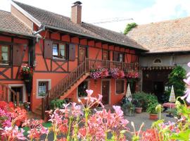 Chambres d'Hôtes Chez Mado Ottrott, viešbutis mieste Otrotas