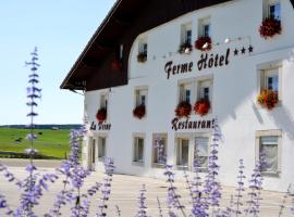 Logis Ferme Hotel de la Vrine, hotel en Vuillecin