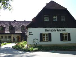 Churfuerstliche Waldschaenke, hotell i Moritzburg