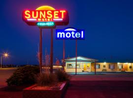 Sunset Motel Moriarty, hotel Moriartyban