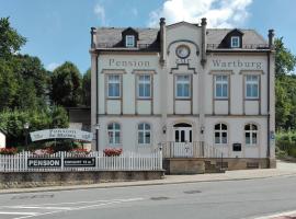 Pension Zur Wartburg, hotel v destinaci Olbernhau