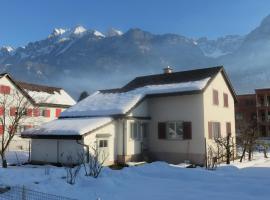 Ferienhaus Schils, majake sihtkohas Flums