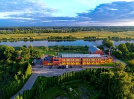 Riverside Motel Jelgava, hotel ob plaži v mestu Jelgava