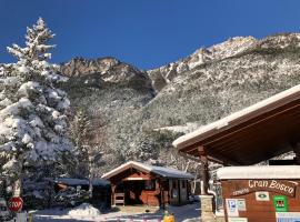 Gran Bosco Camping & Lodge, kämping sihtkohas Salbertrand