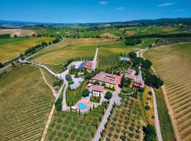 Agriturismo Le Gallozzole, viešbutis mieste Monteridžonis