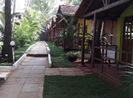 Shiva Cottages, hotel v mestu Mandrem