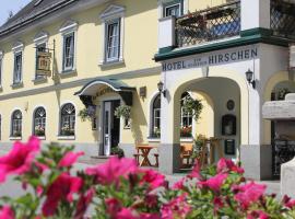 Hotel zum goldenen Hirschen, hotel v destinaci Göstling an der Ybbs