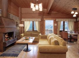 Xenios Chalet, chalé alpino em Áno Khóra