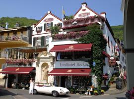 Landhotel Becker, viešbutis mieste Kamp-Bornhofenas