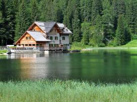 Rifugio Lago Nambino, θέρετρο σκι στη Μαντόνα Ντι Καμπίλιο