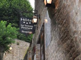 Les Terrasses Poulard, hotel i Mont Saint-Michel