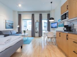 ApartDirect Hammarby Sjöstad, apartman Stockholmban