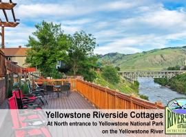 Yellowstone Riverside Cottages, povoljni hotel u gradu 'Gardiner'