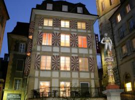 Le Café-Hôtel de L'Aubier, hotel v destinácii Neuchâtel