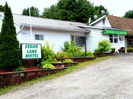 Cedar Lane Motel, hotel v destinácii Bracebridge