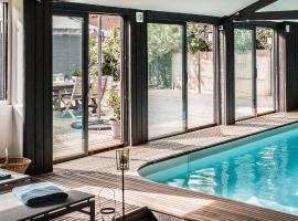 La Villa, hotel con piscina en Mesnil-Val-Plage