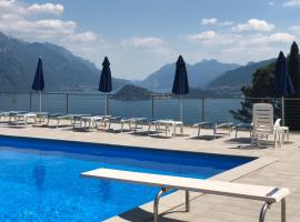 Le Terrazze Vista Lago piscina tennis parking Wi-Fi, hotel sa Menaggio