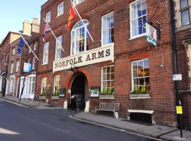 Norfolk Arms Hotel, hótel í Arundel