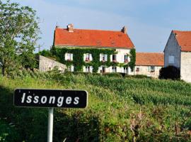 Maison d'Hôtes Ferme d'Issonges B&B, מלון ידידותי לחיות מחמד בMarigny-en-Orxois