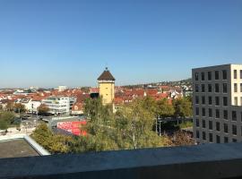 Pension QMT Reutlingen, viešbutis mieste Roitlingenas