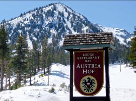 Austria Hof Lodge, hotel em Mammoth Lakes