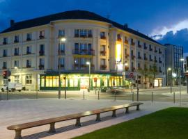 Grand Hôtel Terminus Reine, hotel i Chaumont