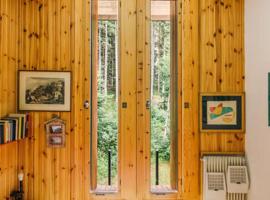 CENTRAL WOODEN CHALET WITH FOREST VIEW，位于摩德纳迪-坎皮格里奥的木屋