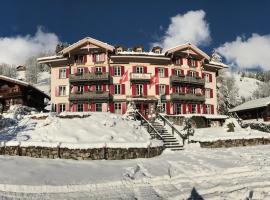 Historic Hotel du Pillon, хотел в Ле Диабльоре