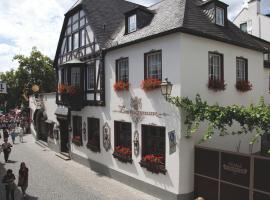 Hotel Felsenkeller, hotell i Rüdesheim am Rhein