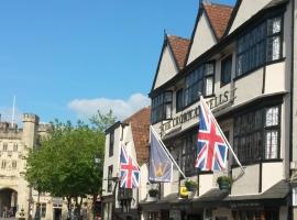 The Crown at Wells, Somerset, viešbutis mieste Velsas