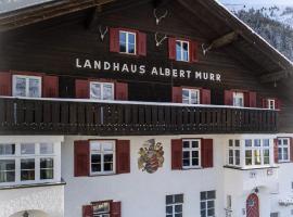 장크트안톤암아를베르크에 위치한 홈스테이 Landhaus Albert Murr